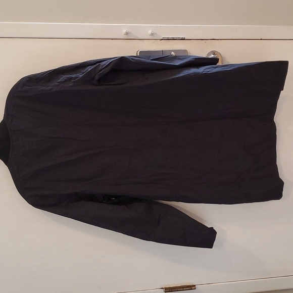 TOPMAN Street Tailor Black Lightweight Long Windbreaker Jacket 40 NWT - Picture 6 of 6